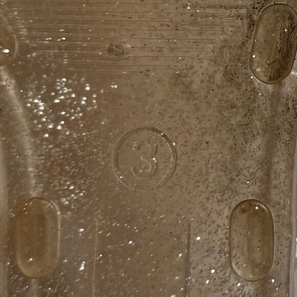 GIRLS ART CLASS CLEAR SILVER GLITTER JELLY SANDALS SIZE 3 GUC STUDDED BUCKLE - Picture 6 of 6